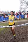 Katie Anne McDonald winning the under-13 girls McCain World Cross Country Trials and Inter Counties.